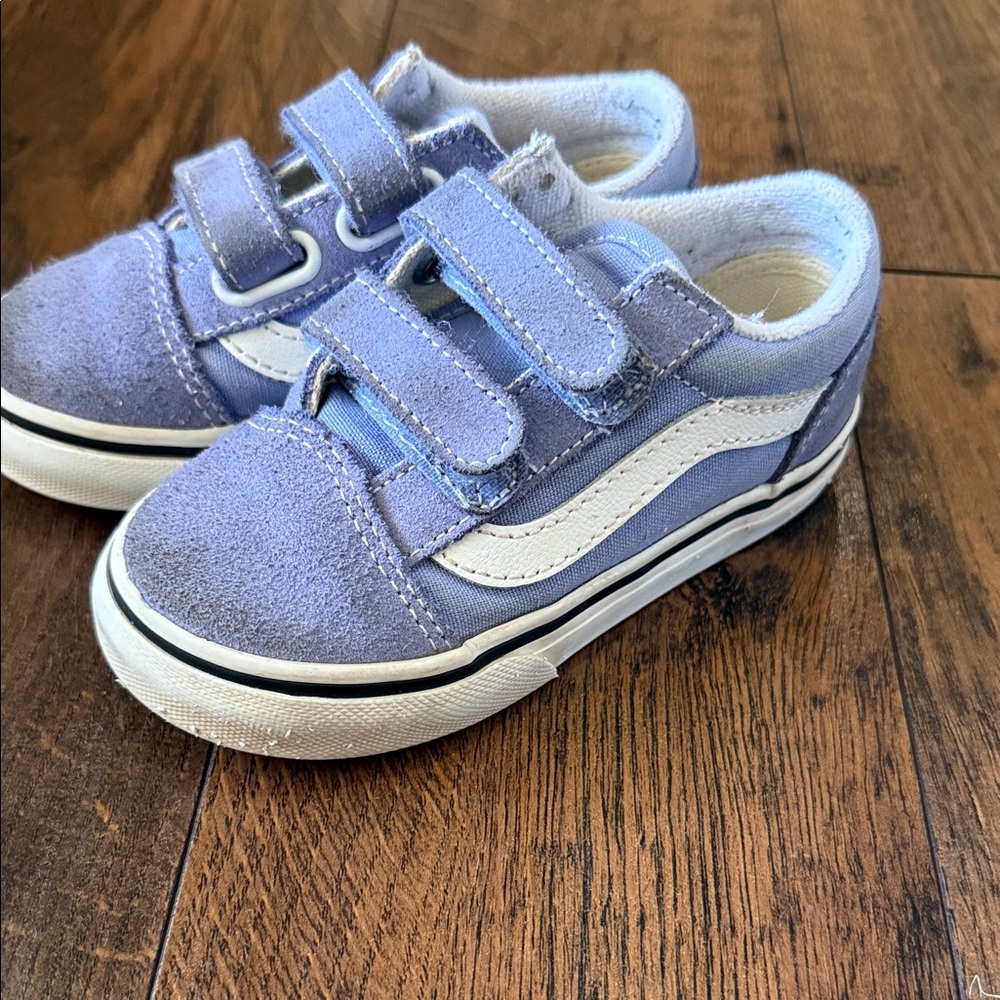 Vans lavendar old skool shoes
